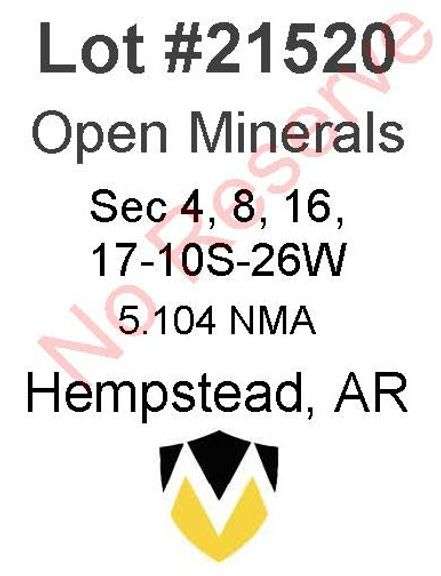 Hempstead, AR Open Minerals