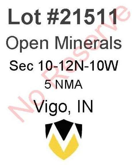 Vigo, IN Open Minerals 10-12N-10W