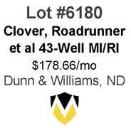 Clover, Roadrunner, et al 6-Property, 43-Well Package