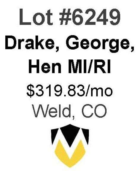Drake, George, Hen 66-Well Package