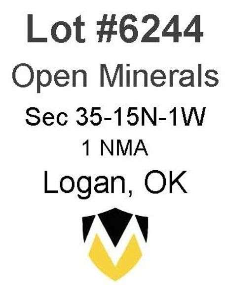 Logan, OK Open Minerals 35-15N-1W (1 NMA)
