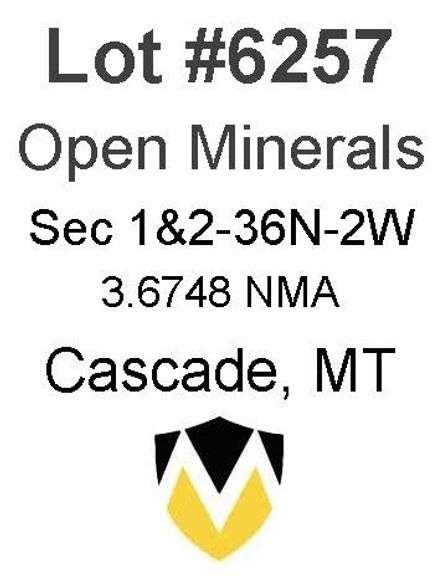 Toole, MT Open Minerals 1,2-36N-2W (3.6748 NMA)