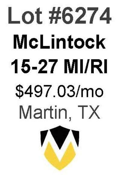 McLintock 15-27 12-Well Package