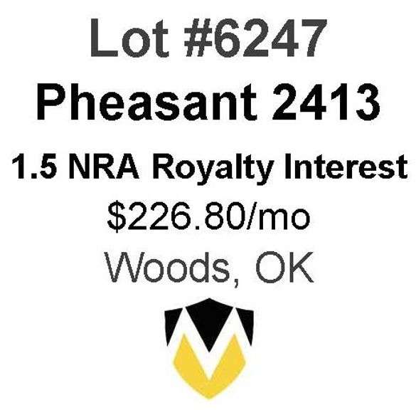 Pheasant 2413 1&2 - 1.5 NRA