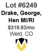 Drake, George, Hen 66-Well Package