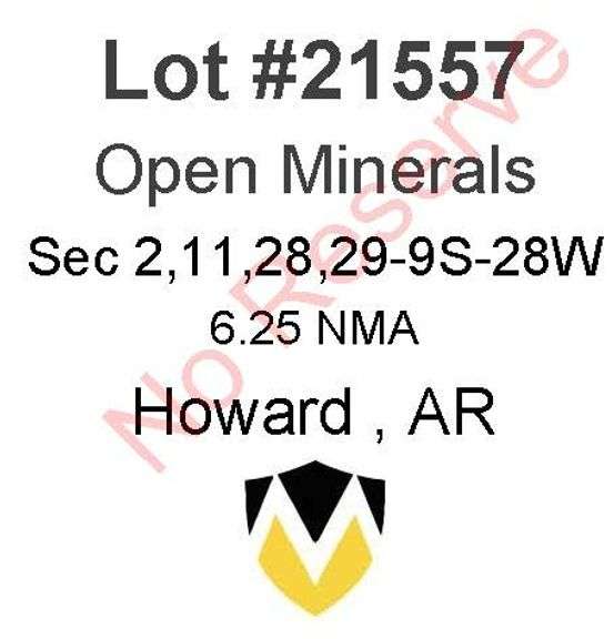 Howard, AR Open Minerals 2,11,28,29-9S-28W