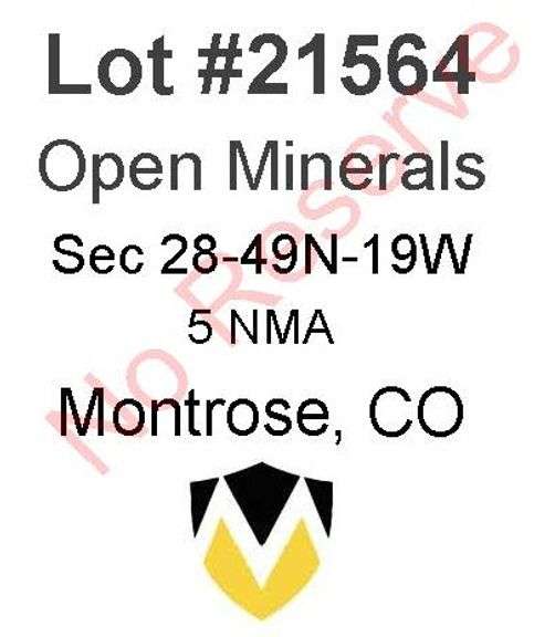 Montrose, CO Open Minerals 28-49N-19W