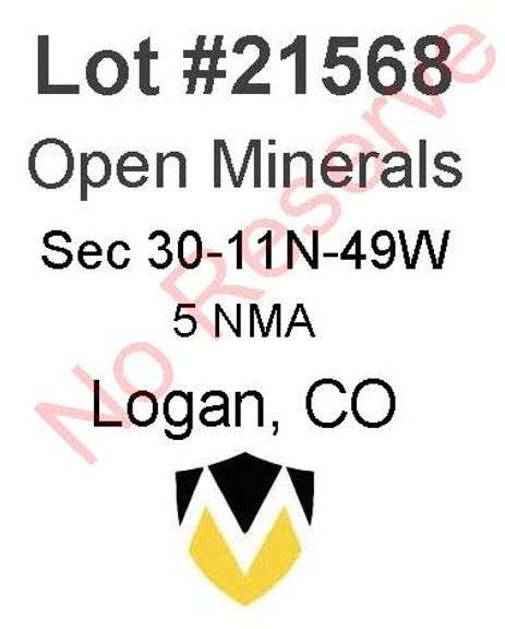 Logan, CO Open Minerals 30-11N-49W