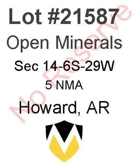 Howard, AR Open Minerals 14-6S-29W