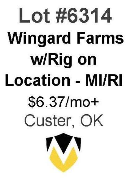 Wingard Farms 1HX w/RIG on Location Completing 2 New Wells