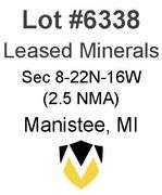 Manistee MI Leased Minerals (2.5 NMA)