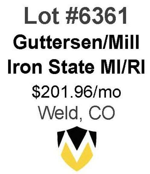 Guttersen State & Mill Iron State 25-Well Pkg (Weld, CO)