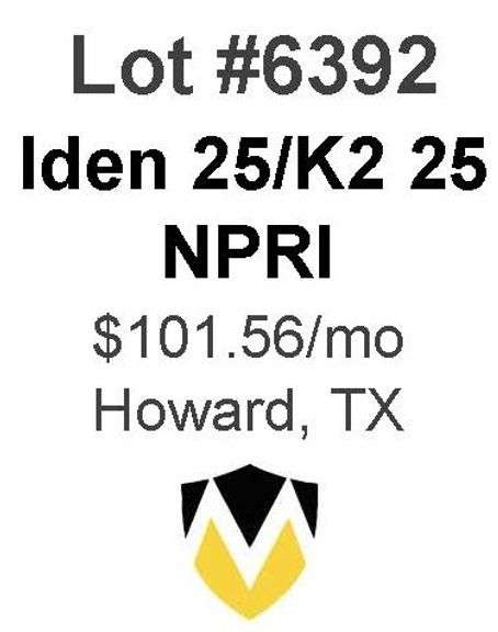 Iden 25/K2 25 NPRI