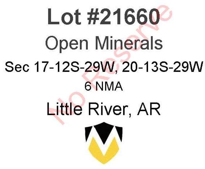 Little River, AR Open Minerals 17-12S-29W, 20-13S-29W