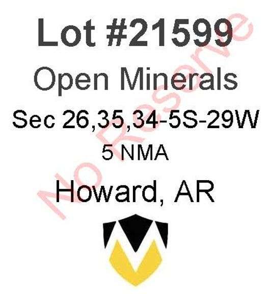 Howard, AR Open Minerals 26,35,34-5S-29W