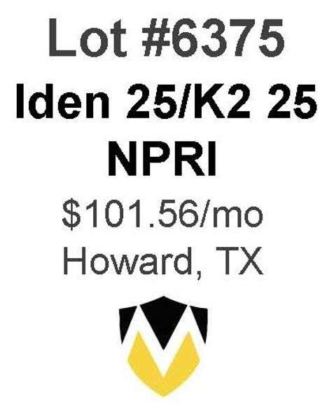 Iden 25/K2 25 NPRI