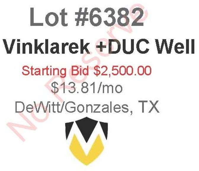 Vinklarek, Tortuga + DUC Well