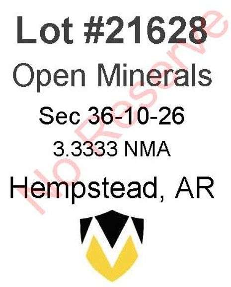 Hempstead, AR Open Minerals 36-10-26
