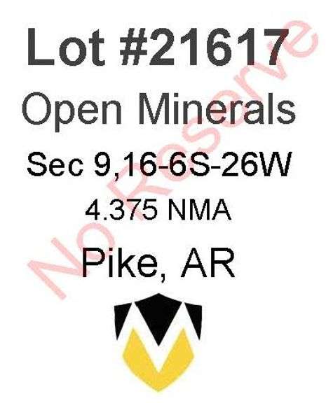 Pike, AR Open Minerals 9,16-6S-26W