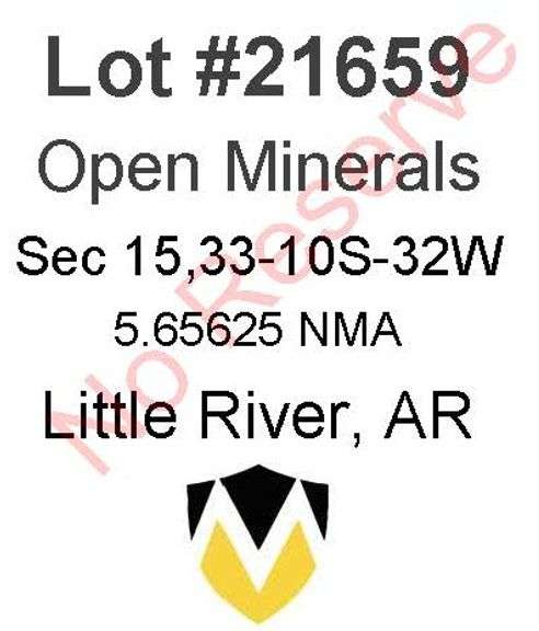 Little River, AR Open Minerals 15,33-10S-32W
