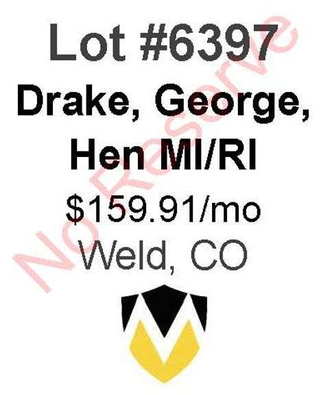 Drake, George, Hen 66-Well Package