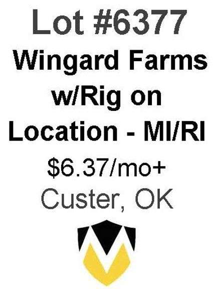 Wingard Farms 1HX w/RIG on Location Completing 2 New Wells