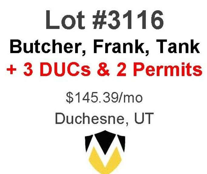 Butcher, Frank, Tank MI/RI