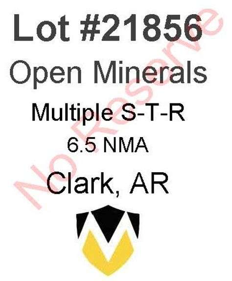 Clark, AR Open Minerals (6.5 NMA)