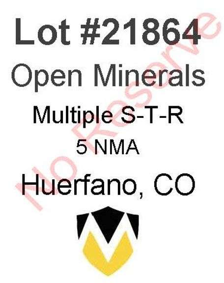 Huerfano, CO Open Minerals (5 NMA)