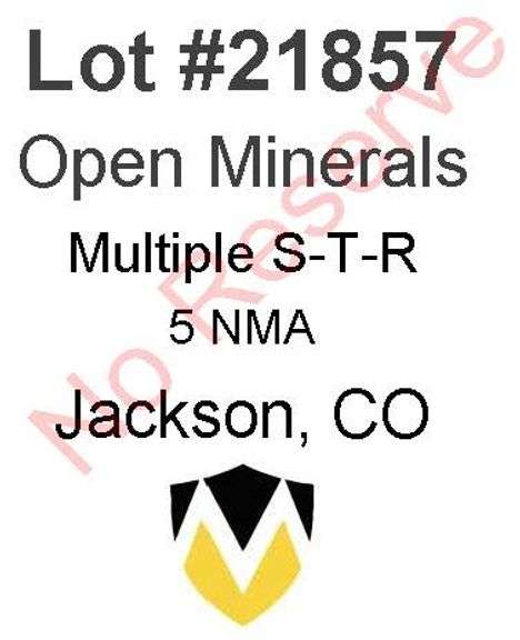 Jackson, CO Open Minerals (5 NMA)