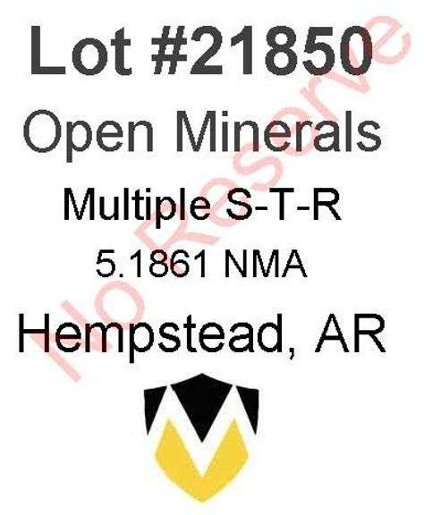 Hempstead, AR Open Minerals (5.1861 NMA)