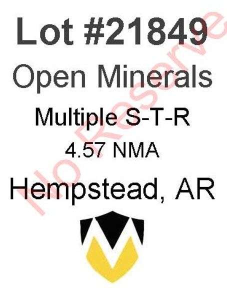 Hempstead, AR Open Minerals (4.57 NMA)