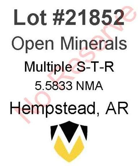 Hempstead, AR Open Minerals (5.5833 NMA)