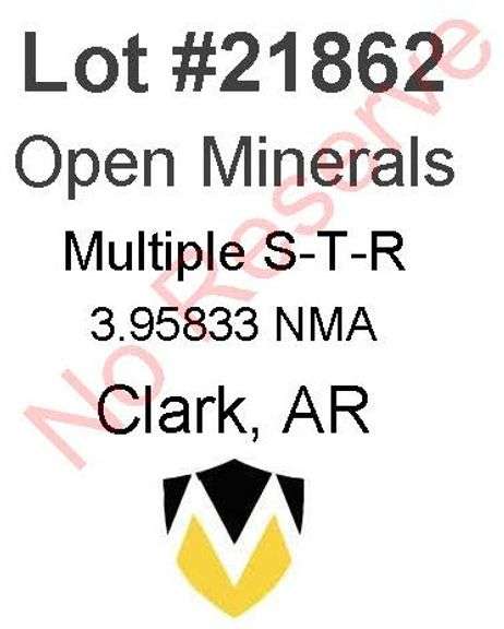 Clark, AR Open Minerals (3.95833 NMA)