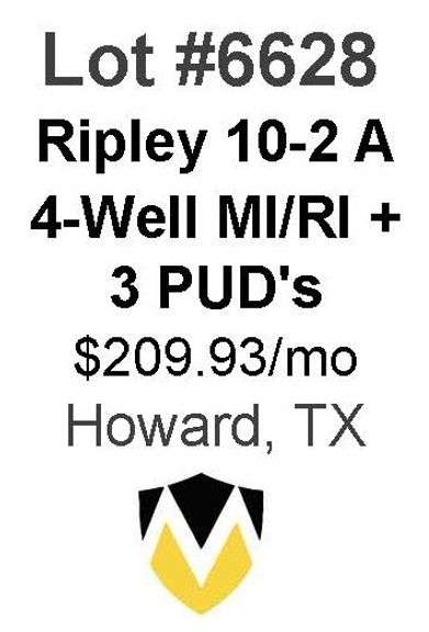 Ripley 10-2 A 4-Well MI/RI + 3 PUD's