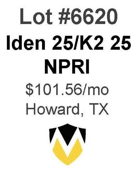 Iden 25/K2 25 NPRI