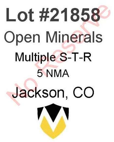 Jackson, CO Open Minerals (5 NMA)
