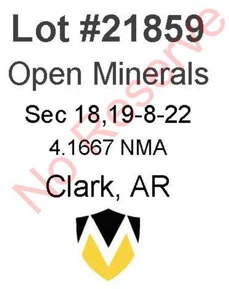 Clark, AR Open Minerals (4.1667 NMA)