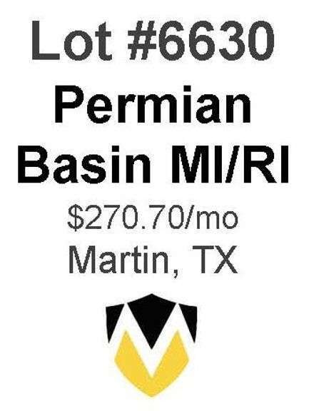 Permian Basin MI/RI (Meek-Lindsay)