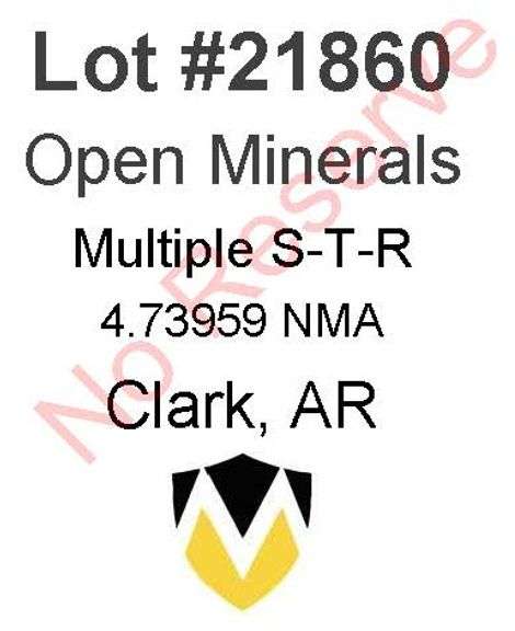 Clark, AR Open Minerals (4.73959 NMA)