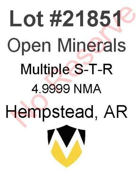 Hempstead, AR Open Minerals (4.9999 NMA)