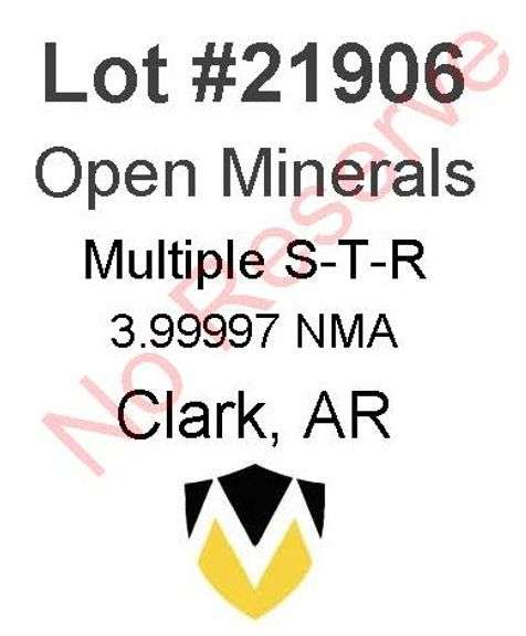 Clark, AR Open Minerals (3.99997 NMA)