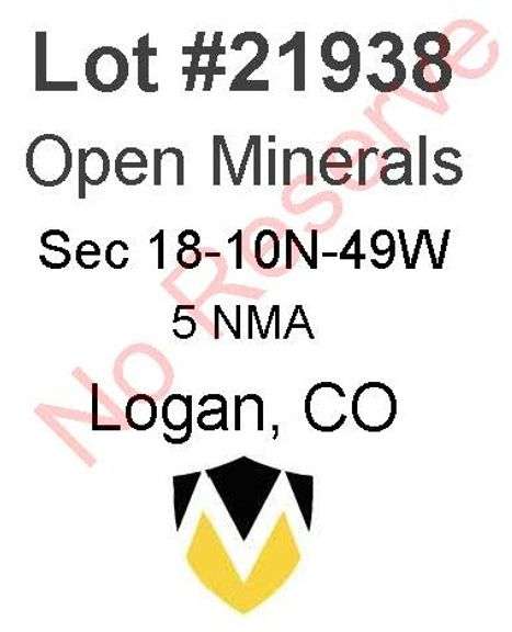 Logan, CO Open Minerals 18-10-49 (5 NMA)