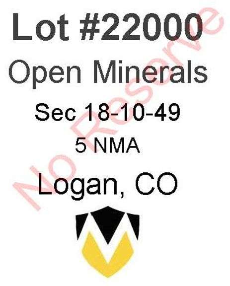 Logan, CO Open Minerals 18-10-49 (5 NMA)