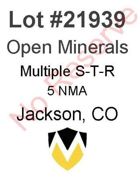 Jackson, CO Open Minerals (5 NMA)