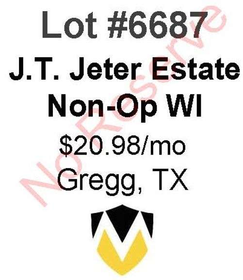 J.T. Jeter Estate (Non-Op WI)