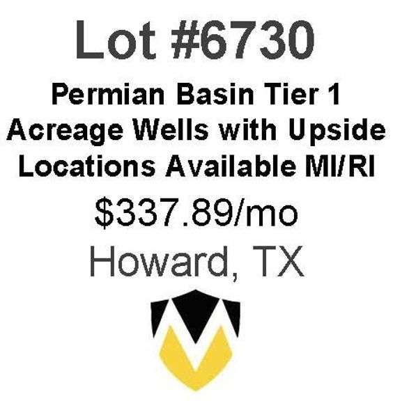 Permian Basin Tier 1 Acreage Wells with Upside Locations Available