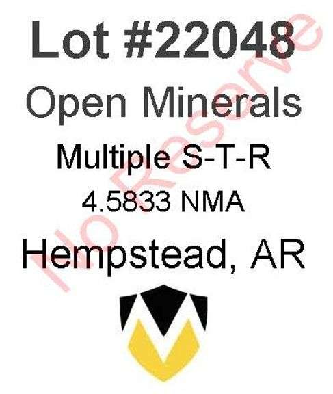 Hempstead, AR Open Minerals (4.5833 NMA)