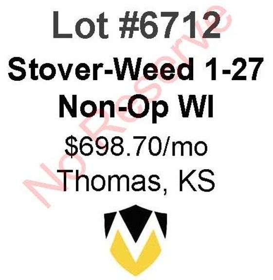 Stover-Weed Unit 1-27 (Non-Op WI)