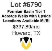 Permian Basin Tier 1 Acreage Wells with Upside Locations Available